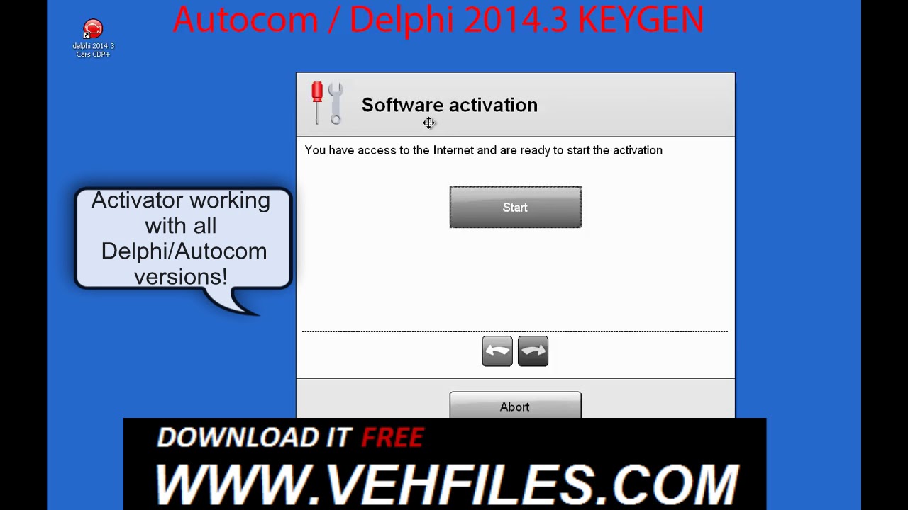 Delphi autocom software